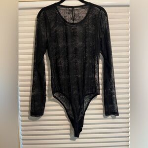 NWT The Harlowe Lace Bodysuit By Anthropologie
